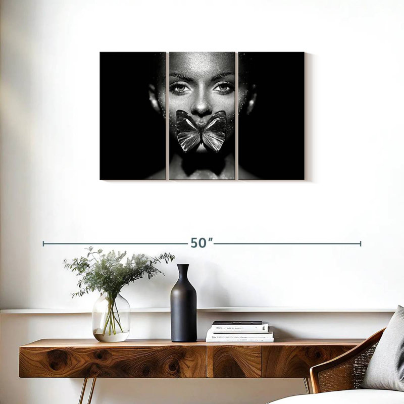 Shuttleworth Butterfly On Her Lips, 20" H x 33" W