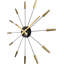 Plug Inn Metal Wall Clock-86638182