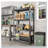 4-Tier Adjustable Metal Storage Shelf