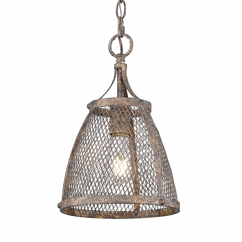 Luminaire suspendu en forme de cloche à 1 lumière Lino