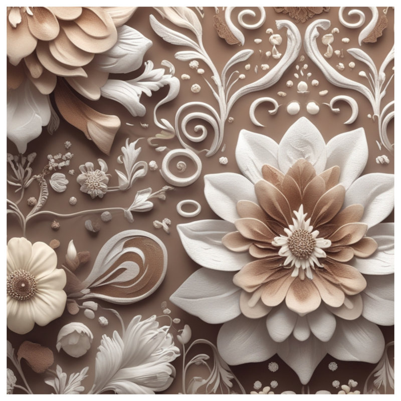 Couvertures en relief complexes, 50in W x 60in H