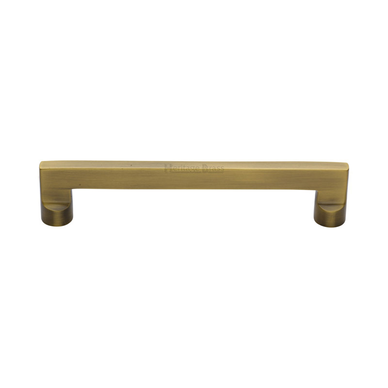 Heritage Brass Heritage Cabinet Pull Apollo Design, 0.9cm H x 17.9 cm W x 3.5cm D, Satin Nickel