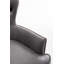 Calum Faux Leather Buttoned Accent Wingback Chair-733682706