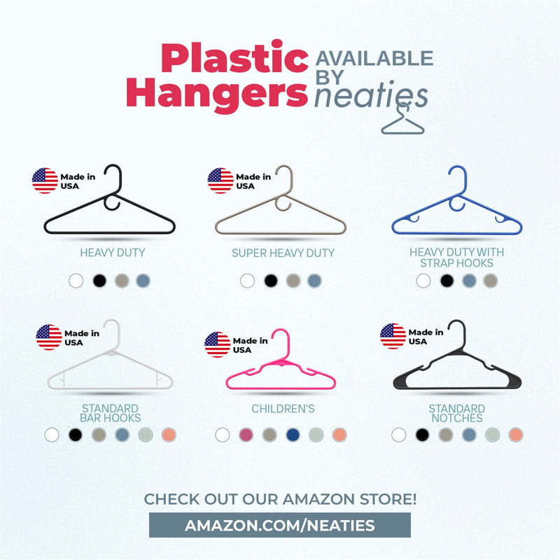 5 cintres en plastique antidérapants, 24, Menthe