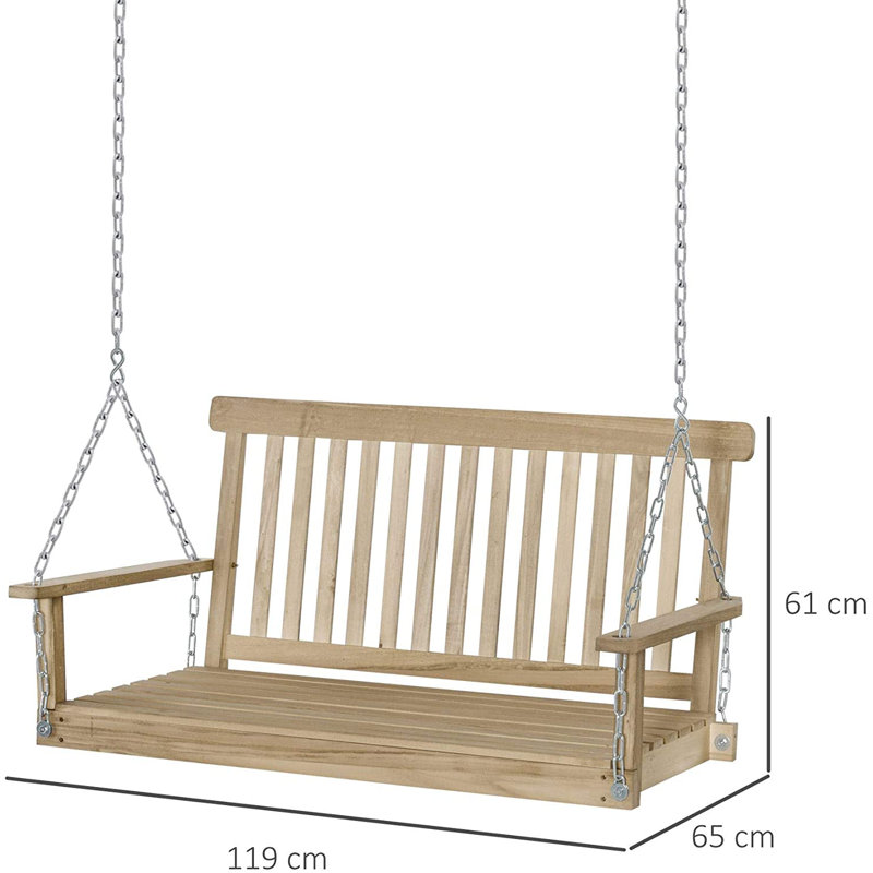 Zareen 2 Person Porch Swing
