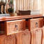Armoire de rangement avec 3 portes et 3 tiroirs