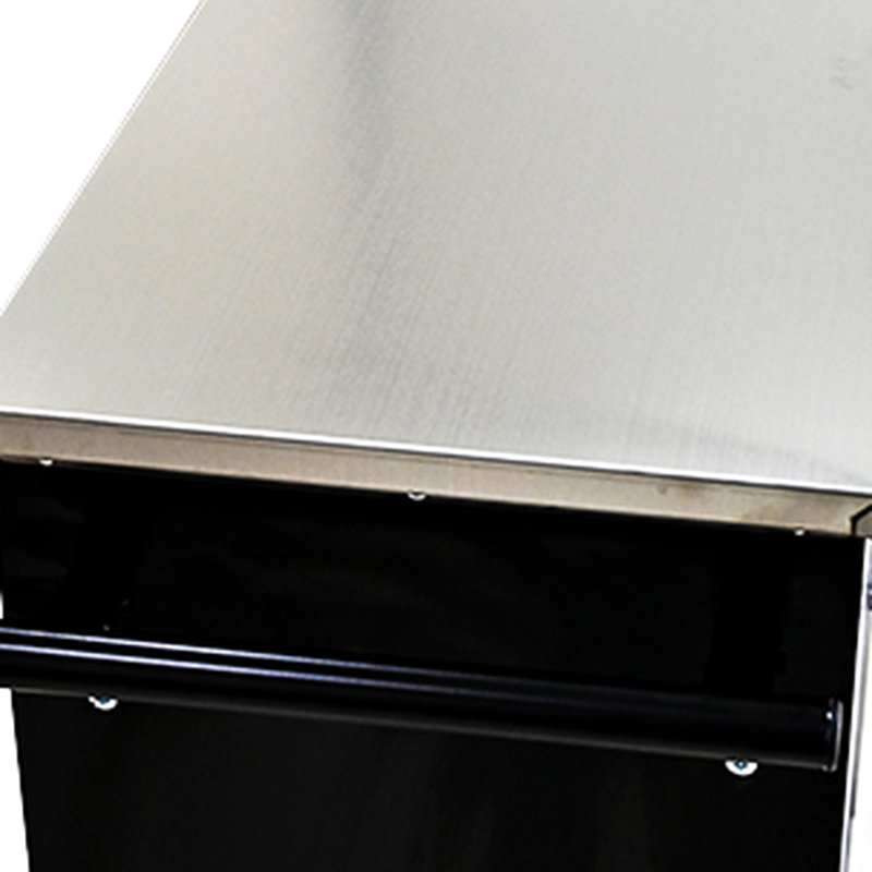 Rangement à froid en acier laminé à froid avec serrure et poignée pour porte-outils à double porte, espace supplémentaire de 46,08 lb