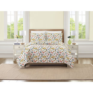 Wildflower 100% Cotton Quilt Set