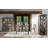 Display Cabinet (Reversible Back Panel, 2 Sliding Doors, 2 Glass Shelves, 2 Puck Lights, 2 Drawers)-110843814