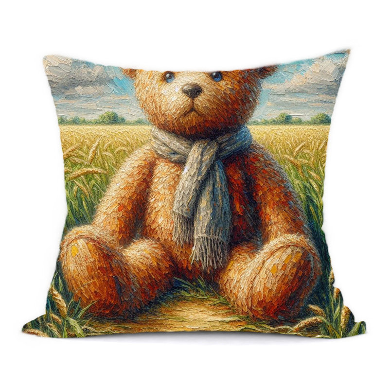 Abstract Reversible Throw Pillow