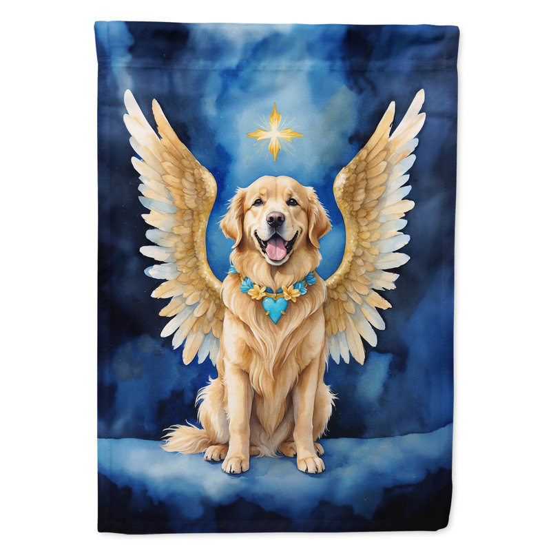 Golden Retriever My Angel Garden - drapeau