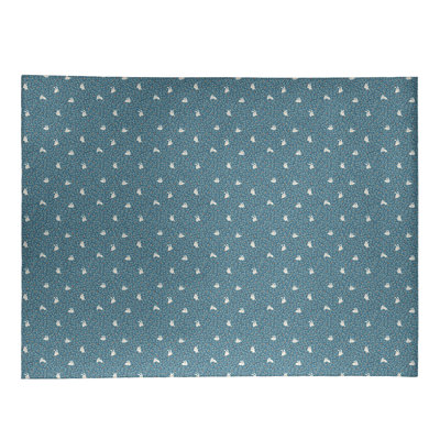 Tapis de lapin blue