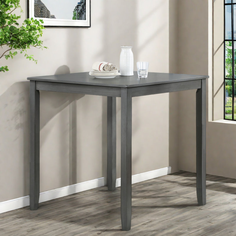 Table de salle à manger en bois, table de cuisine pour petit espace, table de salle à manger pour 4 personnes, SEULEMENT LA TABLE