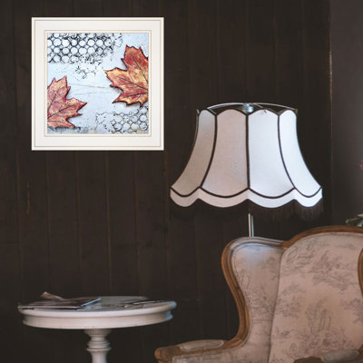 "Channeling Fall 3", art mural encadré pour le salon, décoration murale par Britt Hallowell