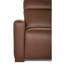  Acadia Power Leather Match Reclining Loveseat with Headrest