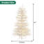 Sapin de Noël artificiel 6 pi avec 420 lumières DEL jaune chaud pré-éclairées Aspen