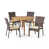 Teak/Brown Frame / Creme Cushion selected