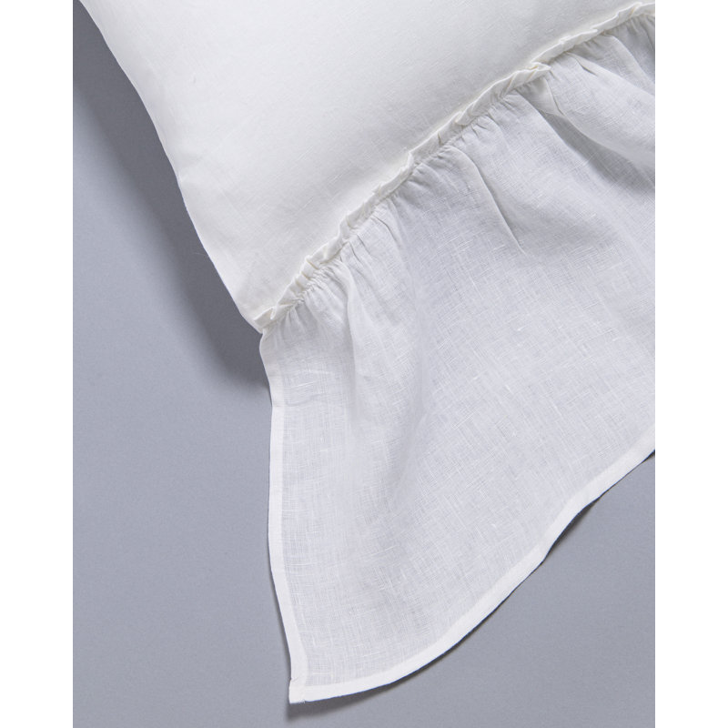 Linen Bolster Pillow Cover & Insert
