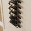 Suzetta Wine Bottle Rack Black