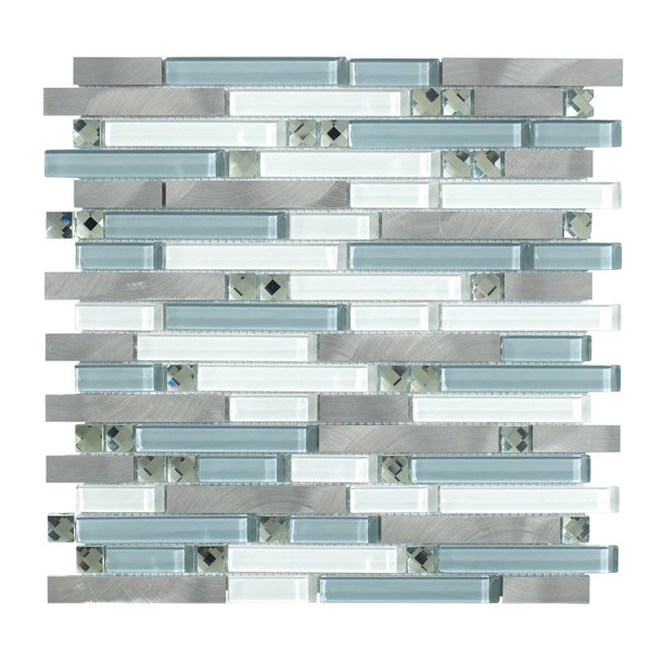 Random Sized Linear Mosaic Wall Tile