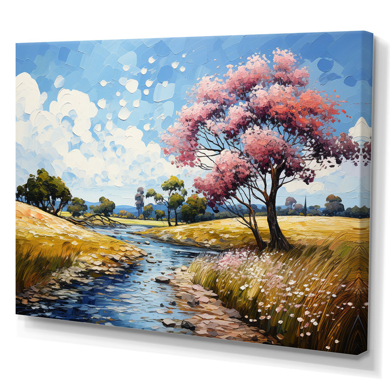 «Vangogh Dandelions In The Meadow I» par Vincent Van Gogh, peinture sur toile, H 12 po x l 20 po x P 1 po, Toile tendue