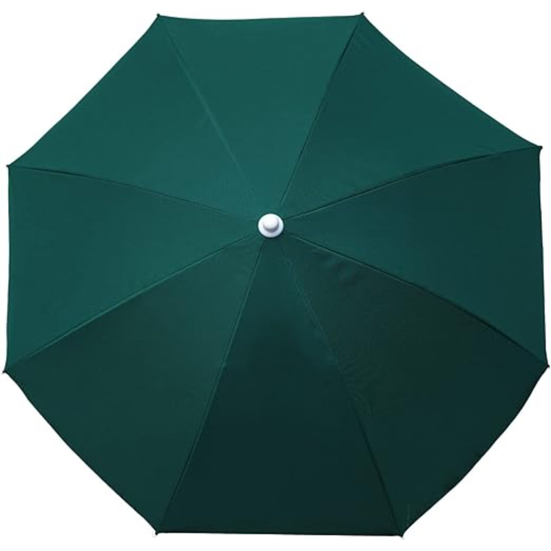 Parasol portatif pour parasol de plage avec fonction d'inclinaison, Vert