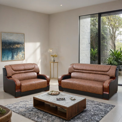 2-Piece Living Room Sofa Set by Cosccoo Home Furniture