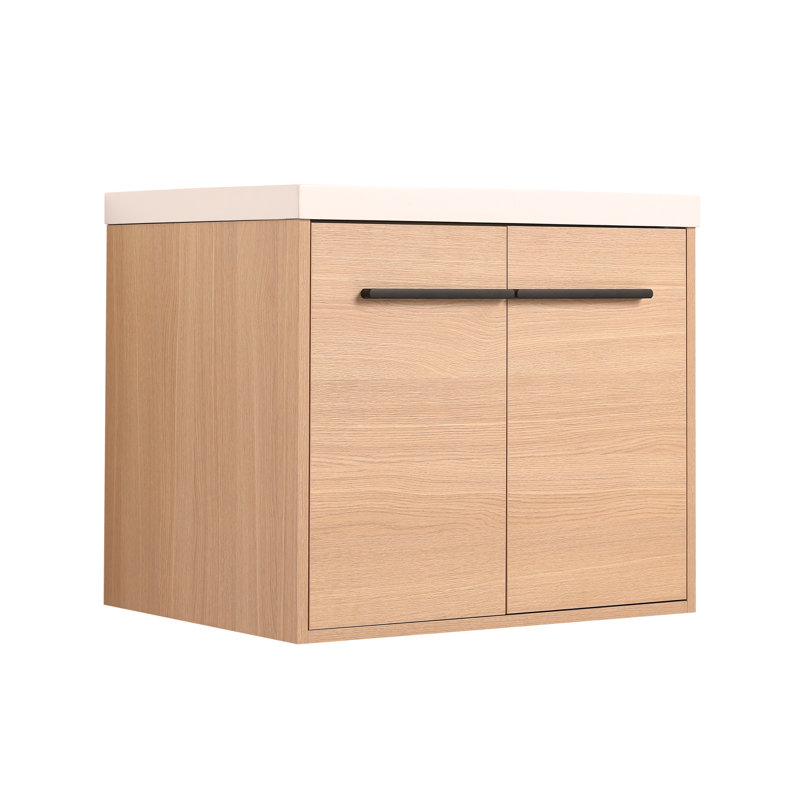 Ensemble de meuble-lavabo en résine Oak