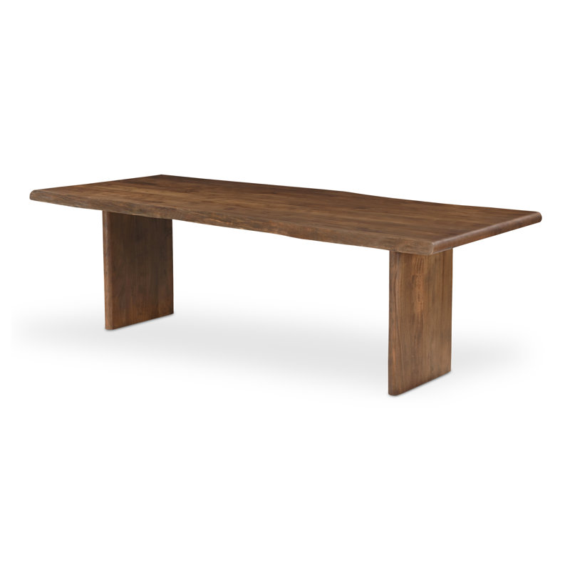 Lila Large Dining Table Brown, 30" H x 98" L x 40" W