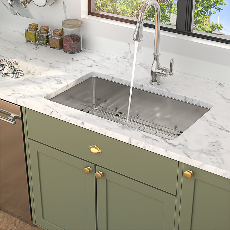 32'' L Single Bowl Stainless Steel Kitchen Sink