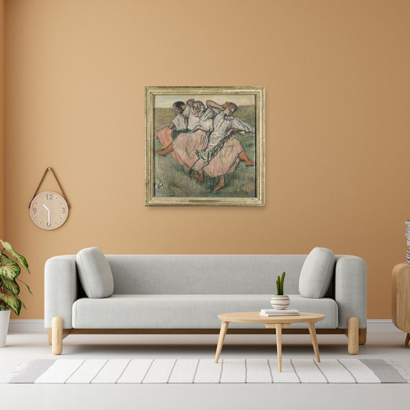 Three Russian Dancers Traditional Contemporary Wall Art Print, 121.92cm H x 121.92cm W