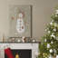 Lin bonhomme de neige II - impression sur toile tendue-1604688291