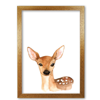 Forest Friends, Cute Deer - Painting