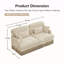 Canapé Comfy Chenille Leopard-130021989-130021991