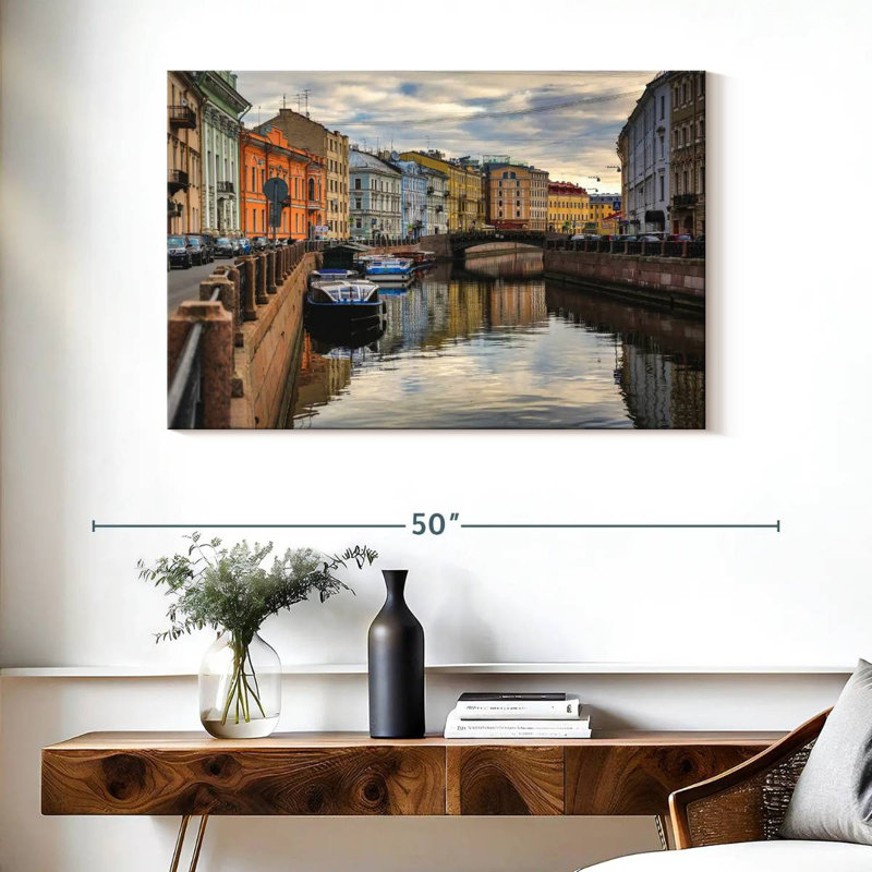 Kavia Griboyedov Canal, Saint-Pétersbourg, H 26 po x l 39 po