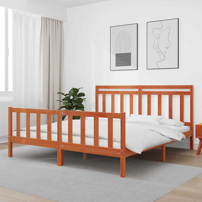 Solid Wood Bed