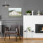 «Field Barn In Spring» par Art Licensing Studio, art mural en verre acrylique, 24 po x 16 po-1954991071