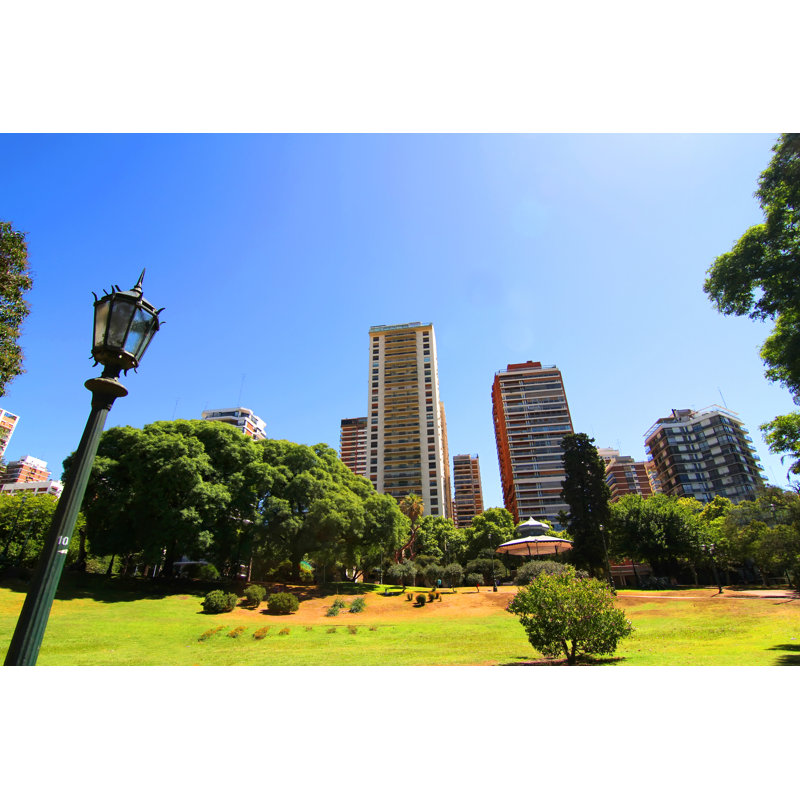 Plaza Barrancas De Belgrano In Buenos Aires - Wrapped Canvas Print, 30cm H x 46cm W