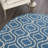5' Round Moroccan Power Loom Area Rug