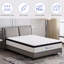 Matelas à ressorts ensachés 12 po - Fermeté moyenne, soutien de la colonne vertébrale et soulagement de la pression, mousse à mémoire de forme gélifiée multi-couches et base antidérapante, isolement de mouvement, compression des vaisseaux-334927151