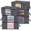 Ensemble de rangement en tissu sous le lit-595445469-595445471