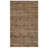 Taliyah Natural Fiber Handloomed Jute Cotton Geometric Rug in Natural/Black/Brown-556458178