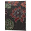 Tapis noir 5 x 8 Agra