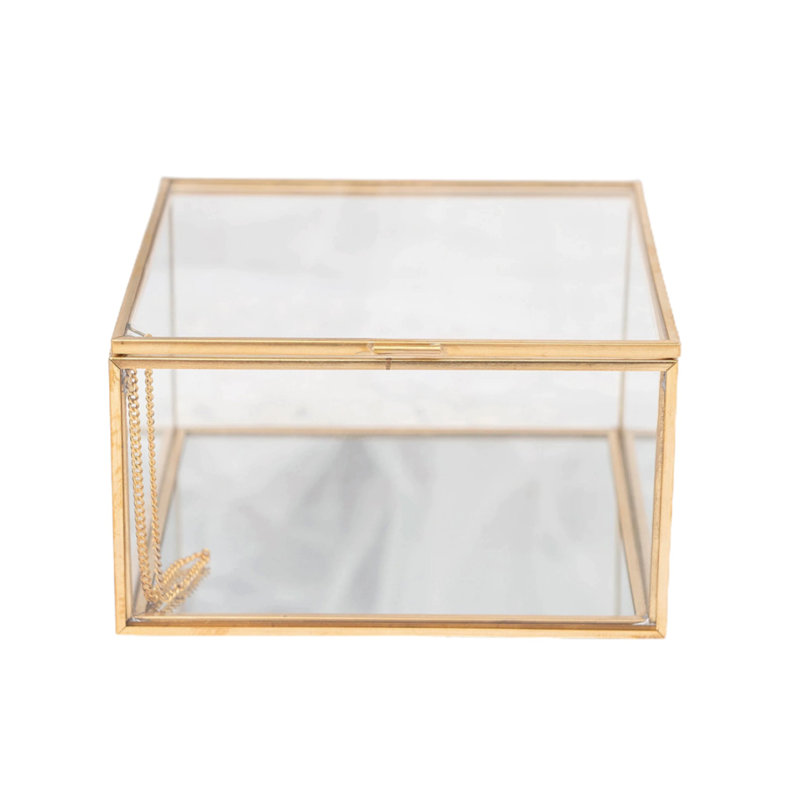 Glass Jewelry Box +