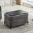 30.3" W Chenille Upholstered Storage Bench Large Ottoman For Living Room, Entryway, Hallway-1667258094