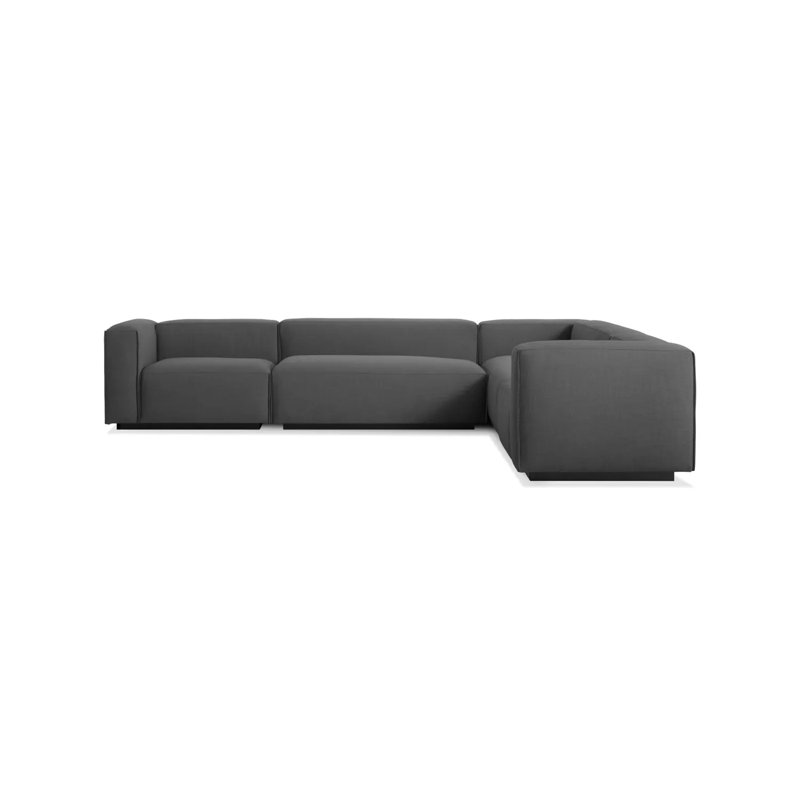 Cleon Modular Sectional, Left Hand Facing, Maharam Meld in Panda