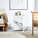 Plerre 19.7'' tall End Table & MDF Coffee Table with Stylish Texture Design