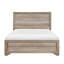 Mobilier de chambre contemporain en bois naturel avec panneau de mélamine de qualité supérieure
