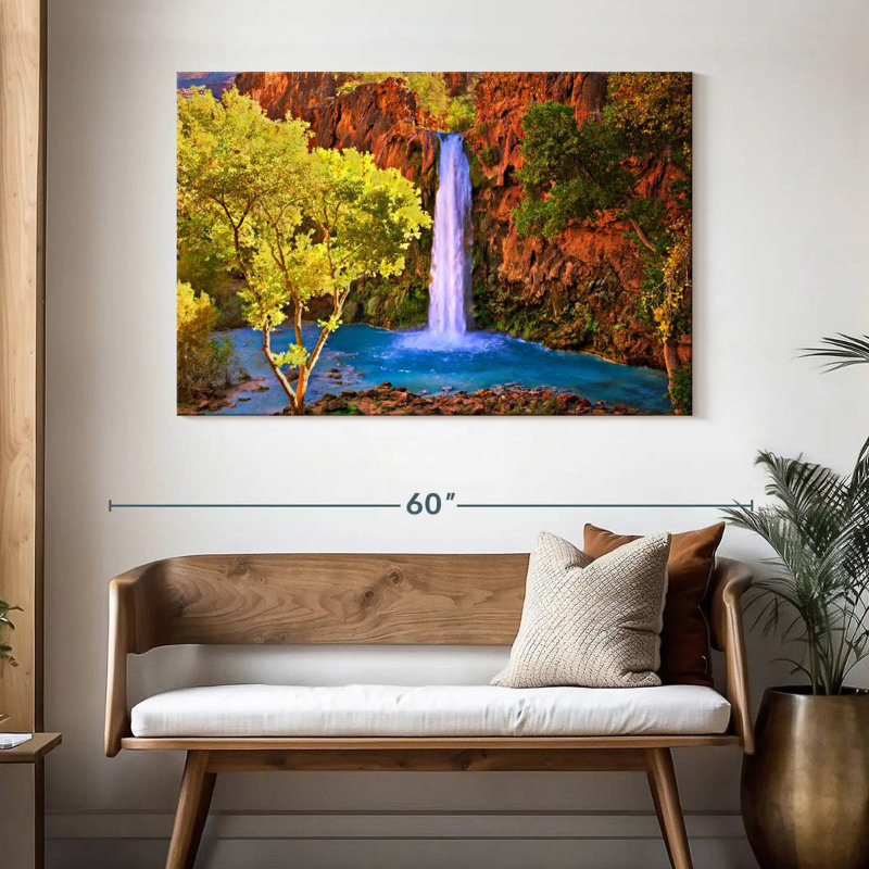 Alvord Crystalline Havasu Falls, H 32 po x l 48 po