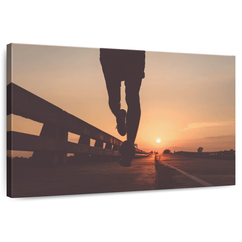 Sireci Sunset Jogging, 24" H x 36" W